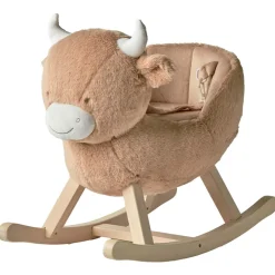 Animal à bascule Vache Fluffy Beige