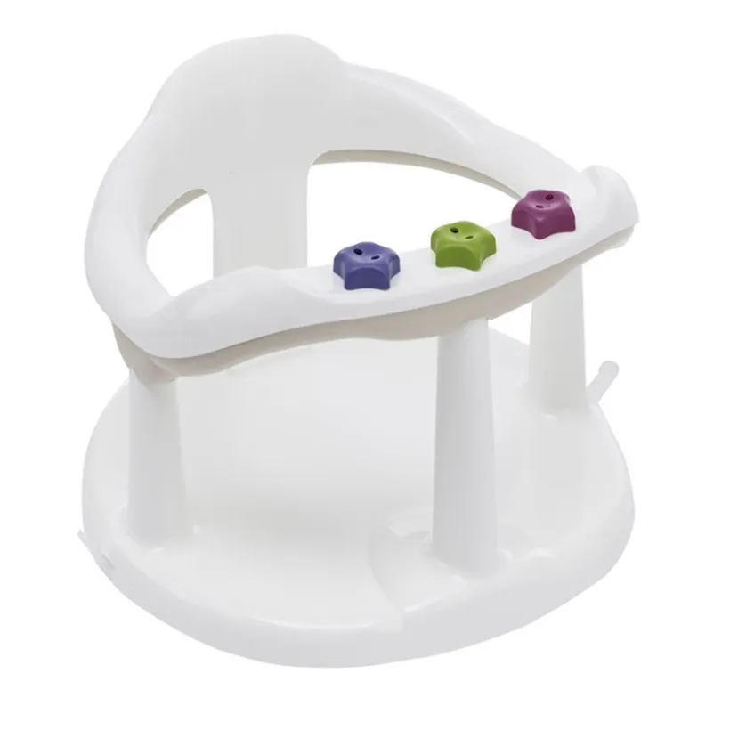 Anneau de bain + 3 jouets éductaifs - Blanc Cassé / Marron Glacé