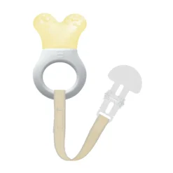 Anneau de dentition réfrigérant + attache coloris aléatoire