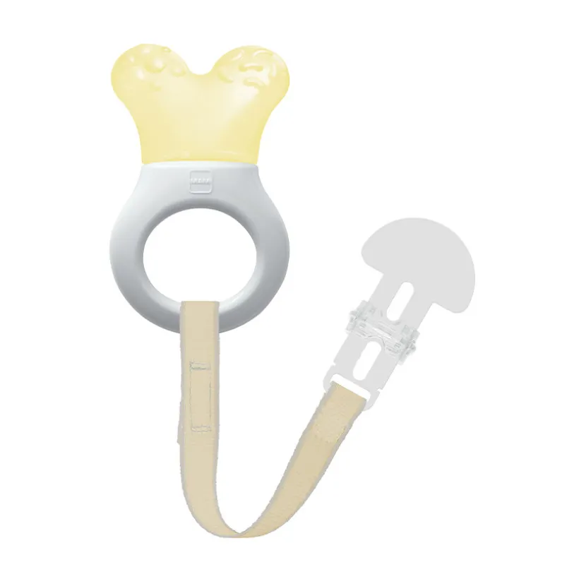 Anneau de dentition réfrigérant + attache coloris aléatoire
