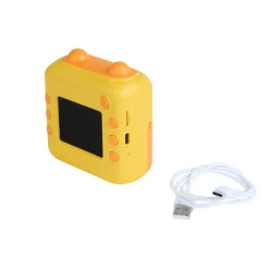 Appareil photo pour enfant avec impression instantanée – Jaune