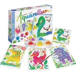 Aquarellum junior - Dinosaures
