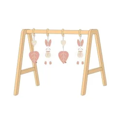 Arche d'éveil en bois avec jouets Esmée