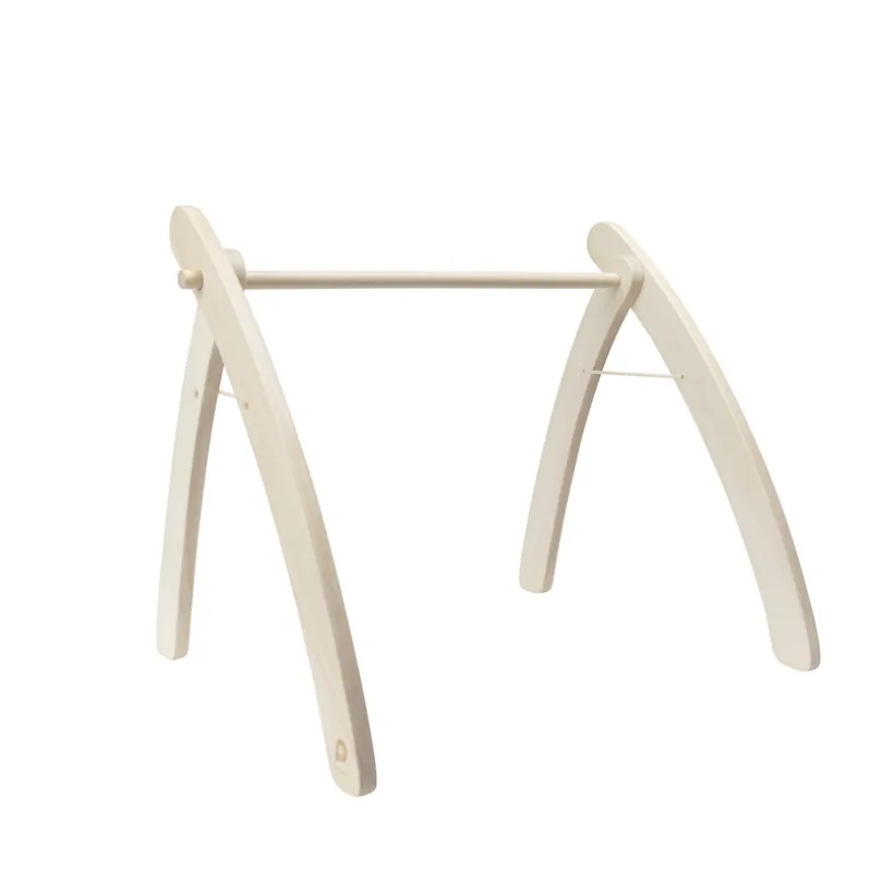 Arche d'éveil pliable en bois coloris naturel