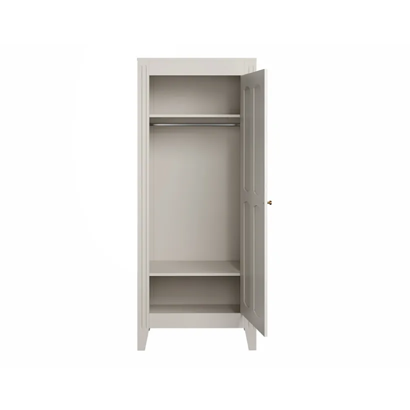 Armoire 1 porte Milenne sable-beige
