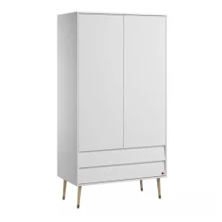 Armoire 2 portes New Bosque - Blanc