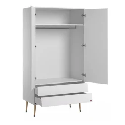 Armoire 2 portes New Bosque - Blanc