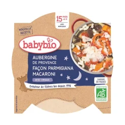 Assiette d'Aubergines Parmigiana et Macaroni Origan 260g