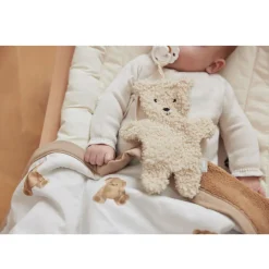 Attache-sucette Teddy Bear coloris naturel