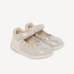 Babies effet irisé à rivets dorés pour bébé fille