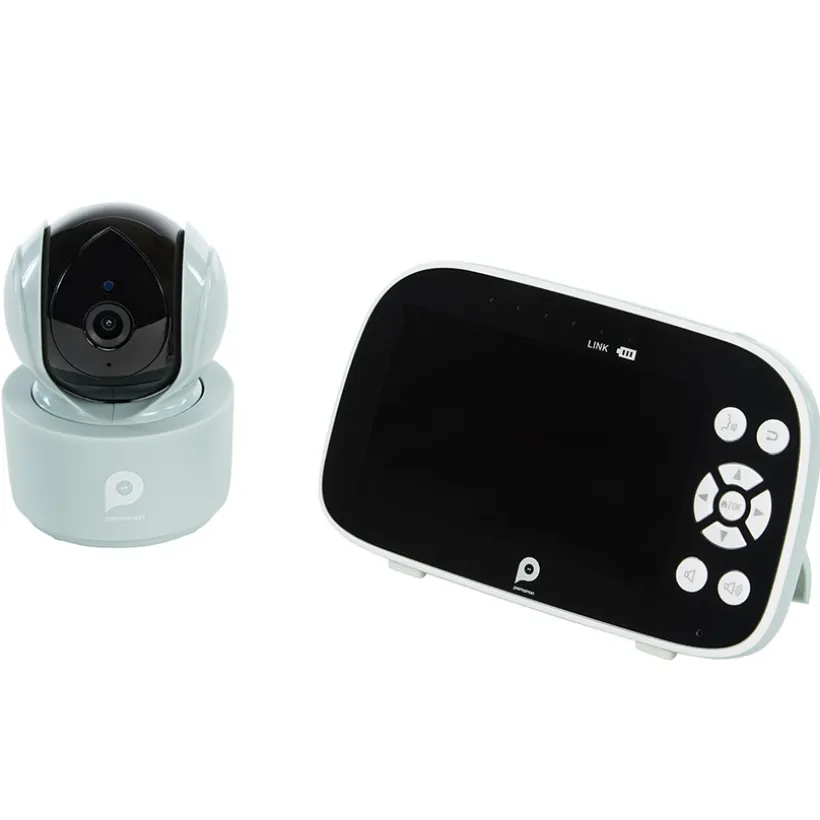 Babyphone vidéo Ojo avec caméra rotative vert d'eau