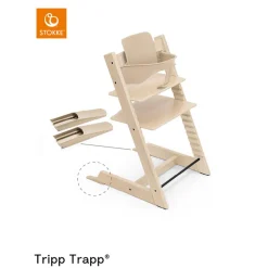 Baby set² pour chaise haute Tripp Trapp coloris naturel