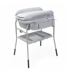 Baignoire avec table de change Cuddle & Bubble grey melange