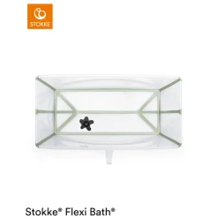 Baignoire Flexi Bath V2 - Transparent/Vert