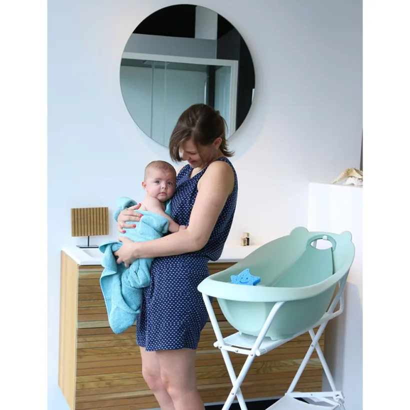 Baignoire Ourson vert sauge