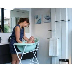 Baignoire Ourson vert sauge