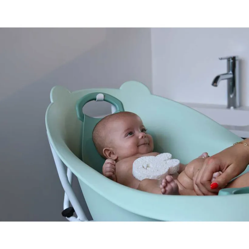 Baignoire Ourson vert sauge