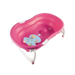 Baignoire pliable en accordéon - Éléphant Rose