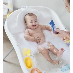 Baignoire évolutive avec transat Bebelouga blanc