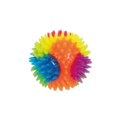 Balle lumineuse à picots Ø 7cm multicolore