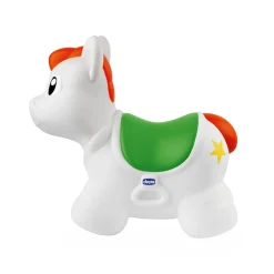 Ballon sauteur rodéo cheval blanc