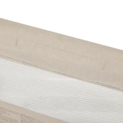 Barrière de lit filet avec poche 150 cm beige