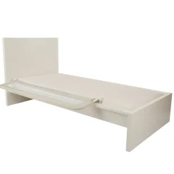 Barrière de lit filet avec poche 150 cm beige