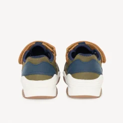 Baskets ajourées effet cuir pour bébé garçon