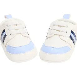 Baskets à bandes contrastées pour bébé garçon