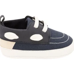 Baskets basses style bateau pour bébé garçon