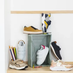 Baskets de sport avec détails irrisés pour fille