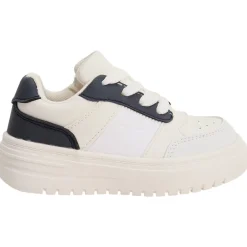 Baskets de sport avec lacets et zip + empiècements pour garçon