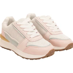 Baskets de sport en mesh avec empiècements pour fille