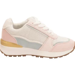 Baskets de sport en mesh avec empiècements pour fille