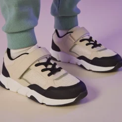 Baskets de sport en mesh avec empiècements pour garçon