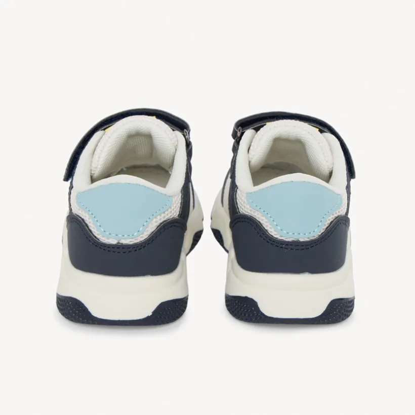 Baskets de sport scratchées en mesh pour bébé garçon