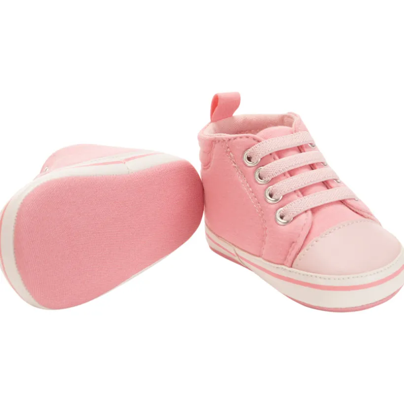 Baskets montantes souples print Lovely pour bébé fille