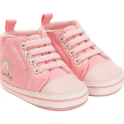 Baskets montantes souples print Lovely pour bébé fille