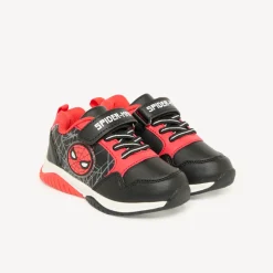 Baskets Spider-Man lacets élastiques et velcro pour garçon