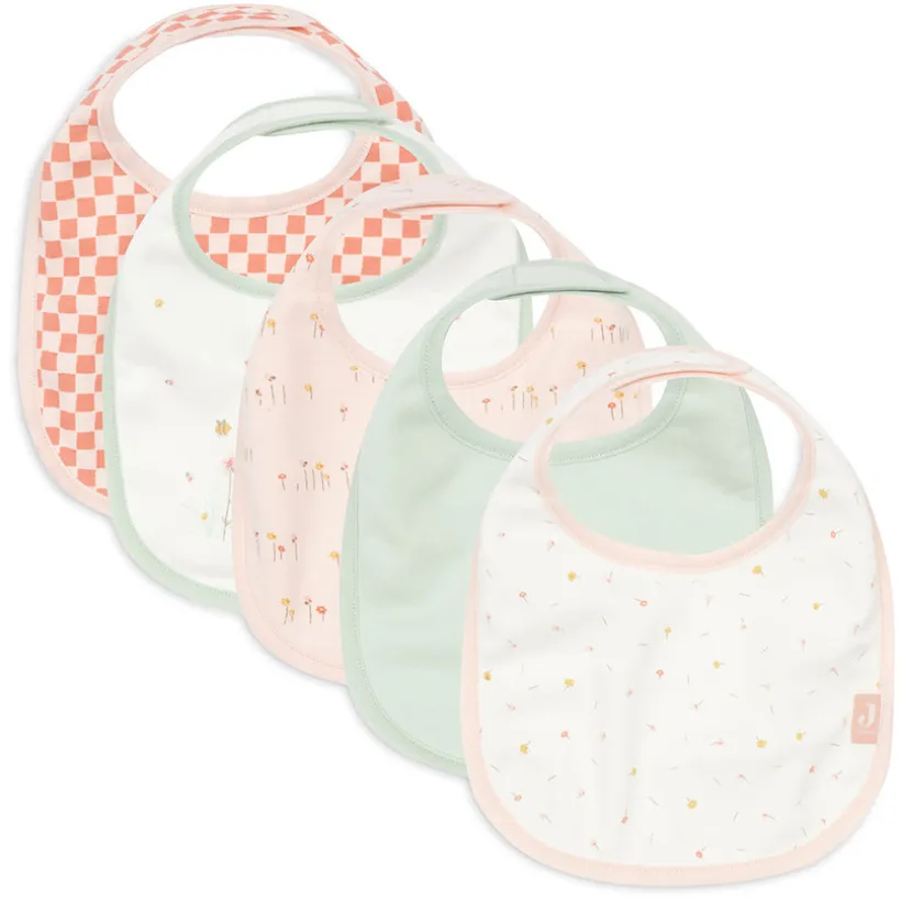 Bavoir imperméable Jersey 5PCS Pretty Picnic