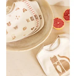 Bavoir Jersey imperméable - Animal Friends - 5 Pcs