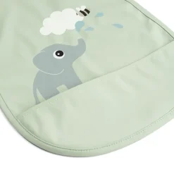 Bavoir élastique avec poche Elphee Vert