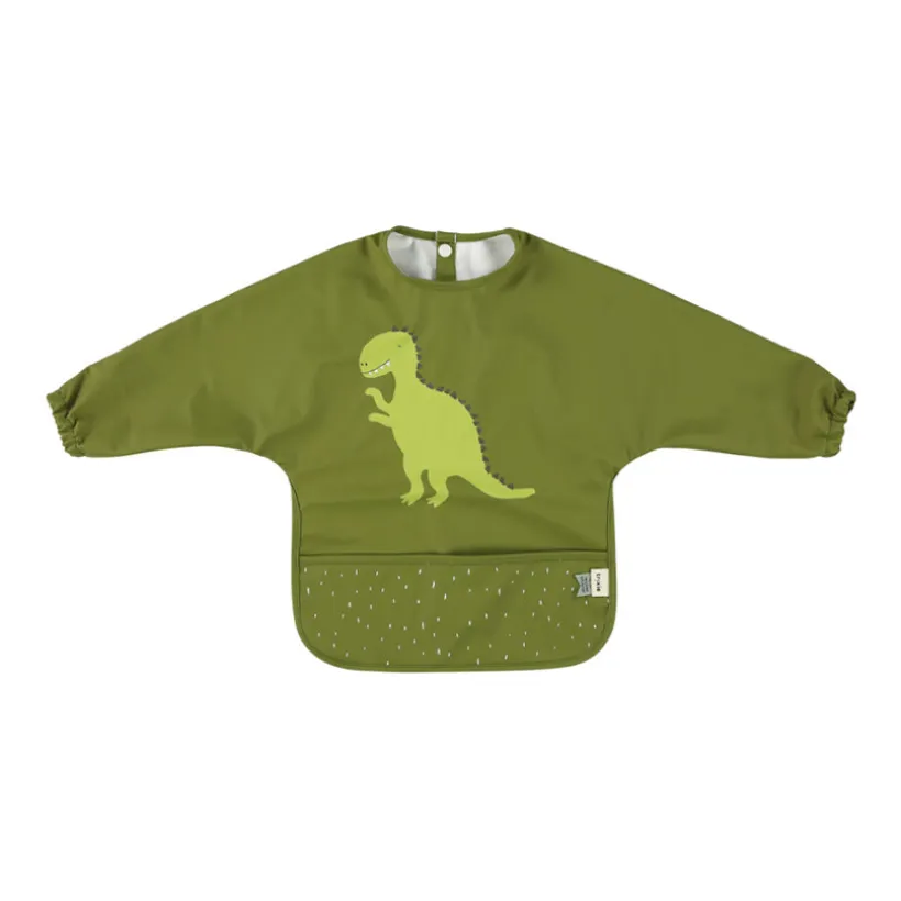 Bavoir manches longues imperméable Mr. Dino