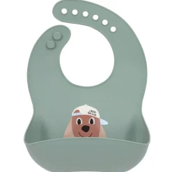 Bavoir silicone poche Tiny Team Chien