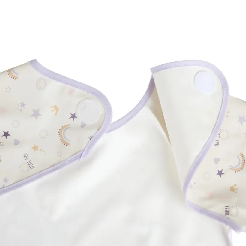 Bavoir tablier imperméable imprimé arcs-en-ciel