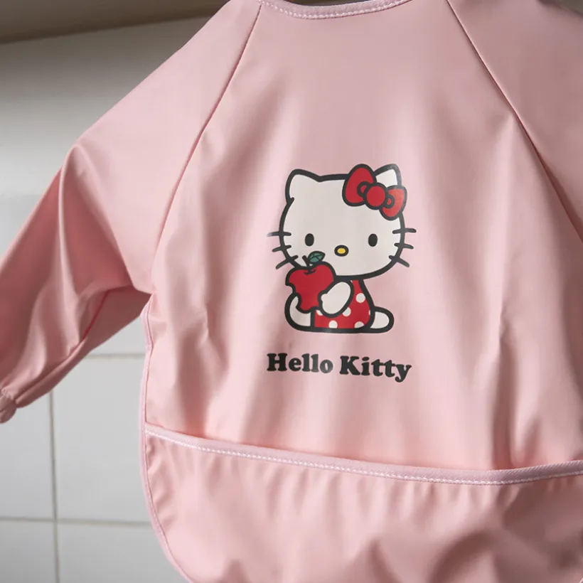 Bavoir tablier imperméable rose Hello Kitty