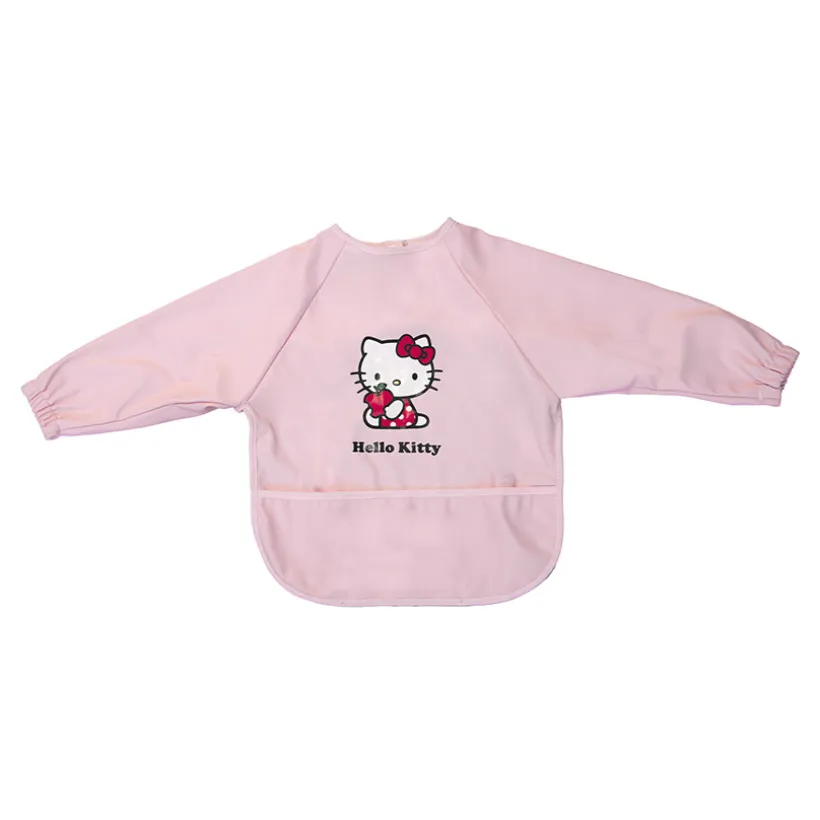 Bavoir tablier imperméable rose Hello Kitty