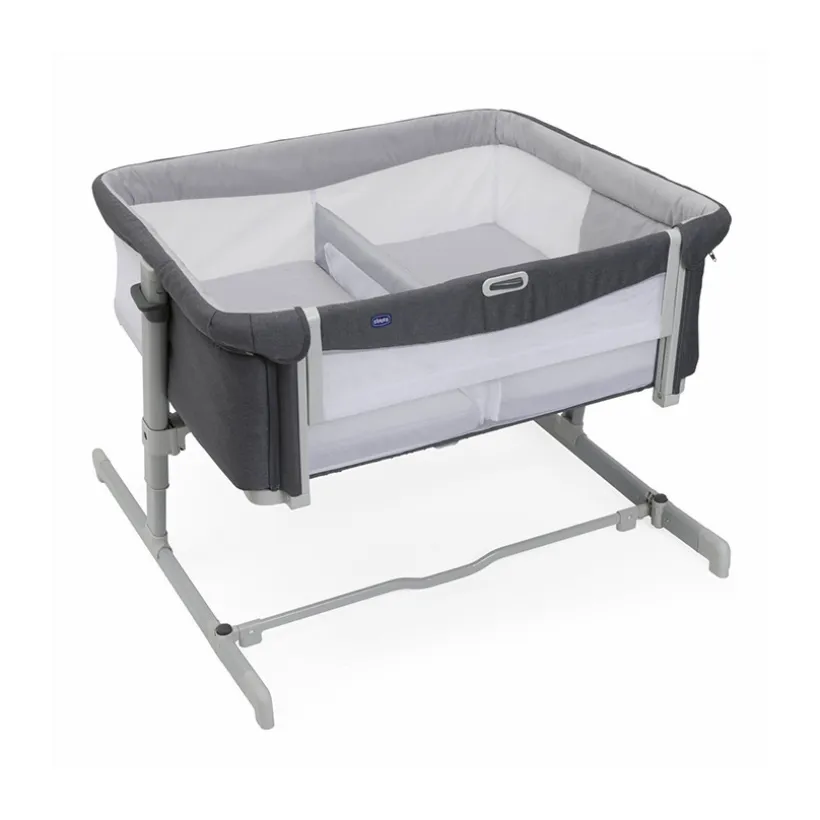 Berceau cododo Next2Me Twins Magnet grey