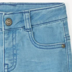 Bermuda effet jean froissé pour bébé garçon