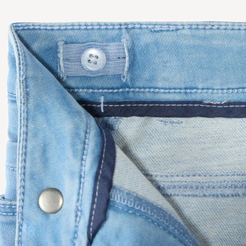 Bermuda en jean avec revers pour garçon